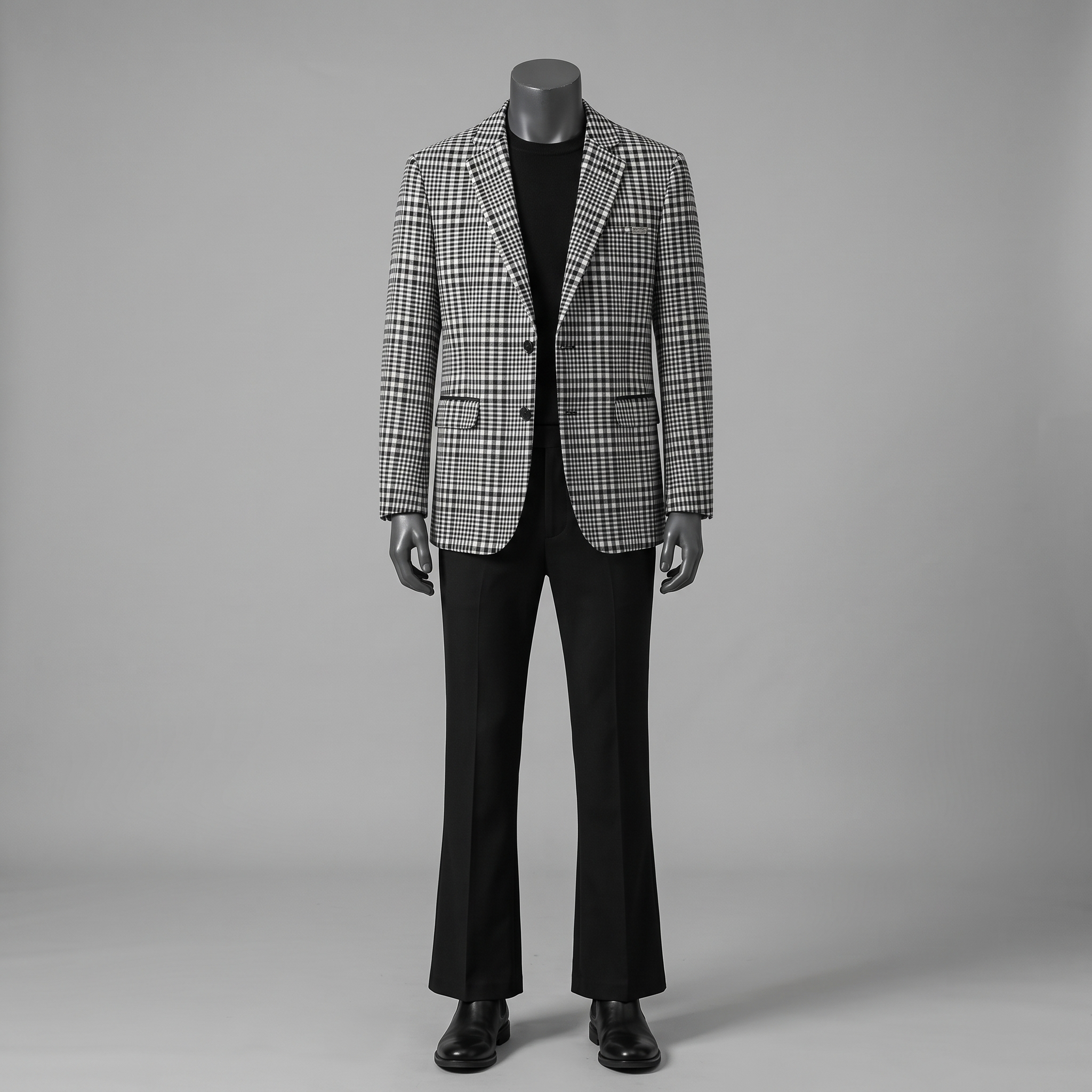 The Gingham Statement Blazer